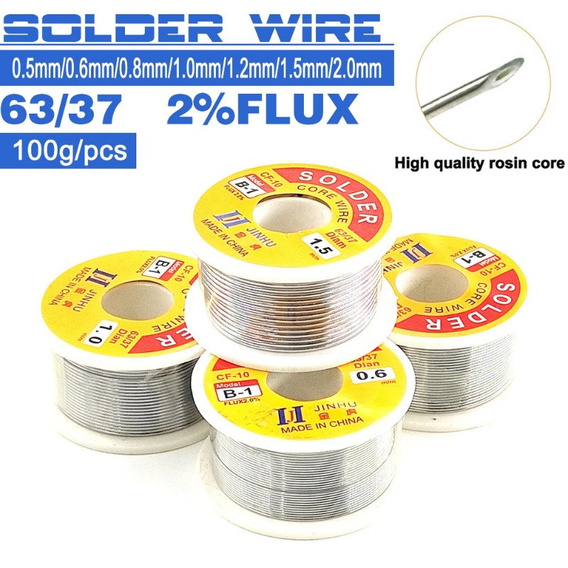 Tools For Electronic Workshop - 100g Tin Soldeerdraad Met Harskern 63/37