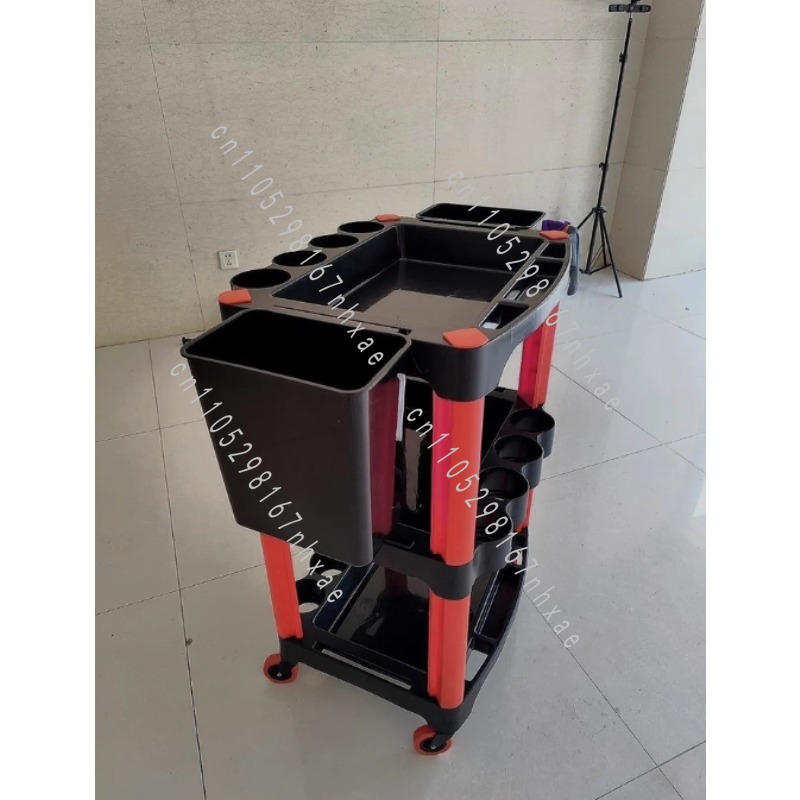 Workshop Tools Shelf - Mobiele werkplaatskar voor visagisten, autowassen &