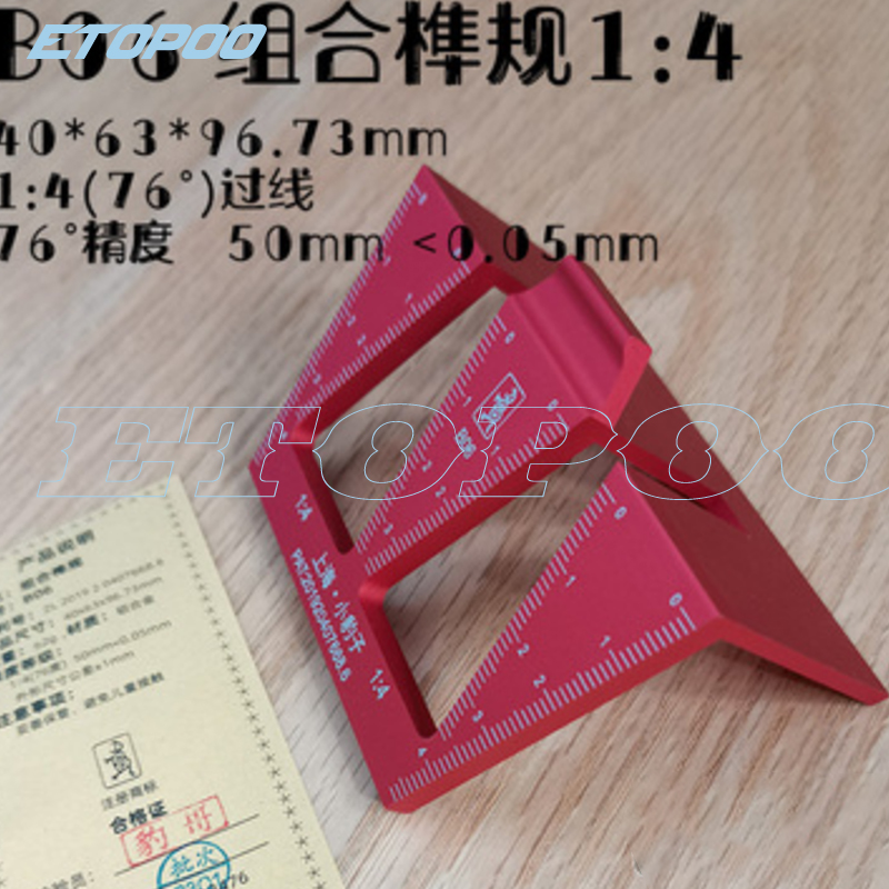 Dovetail Marking Guide - Houtbewerking Zwaluwstaart Marker Aluminium Zwaluwstaart Markering