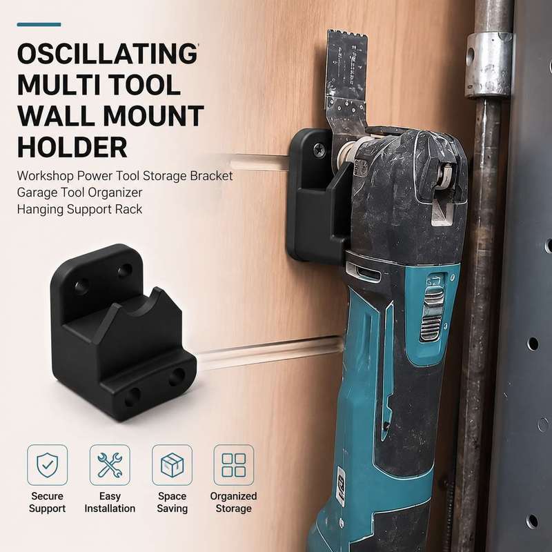 Workshop Tools Hanging - Wandbevestiging voor oscillerende gereedschappen, garage/werkplaats, multitool
