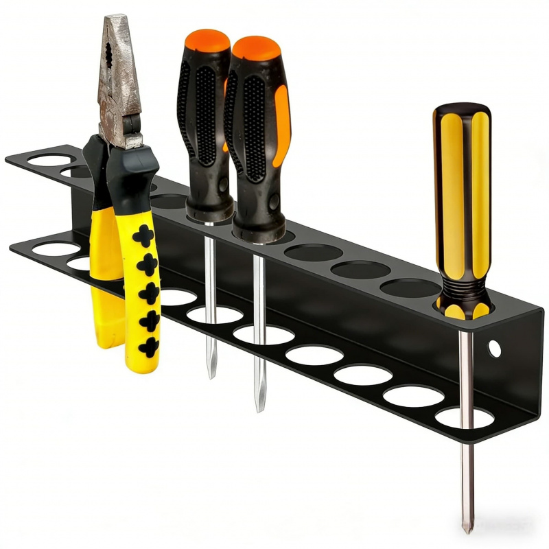 Tools For Home Workshop - 14-delige wandmontage anti-roest gereedschapsopbergplank voor thuis