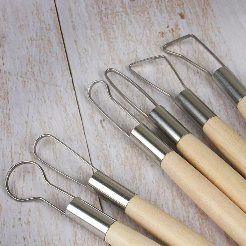 Workshop Tools For Carpentry - 6-delige stalen hoepel mallen schraper voor