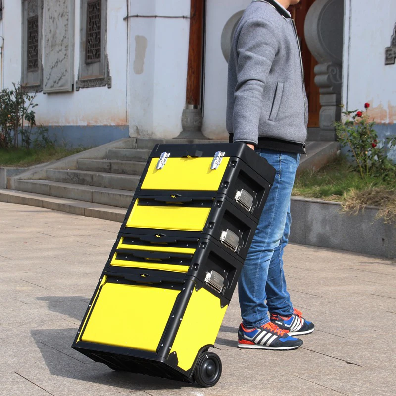 Workshop Tools In Engineering - Werkplaatsgereedschapskist met wielen, multifunctionele trolley, drie-in-één