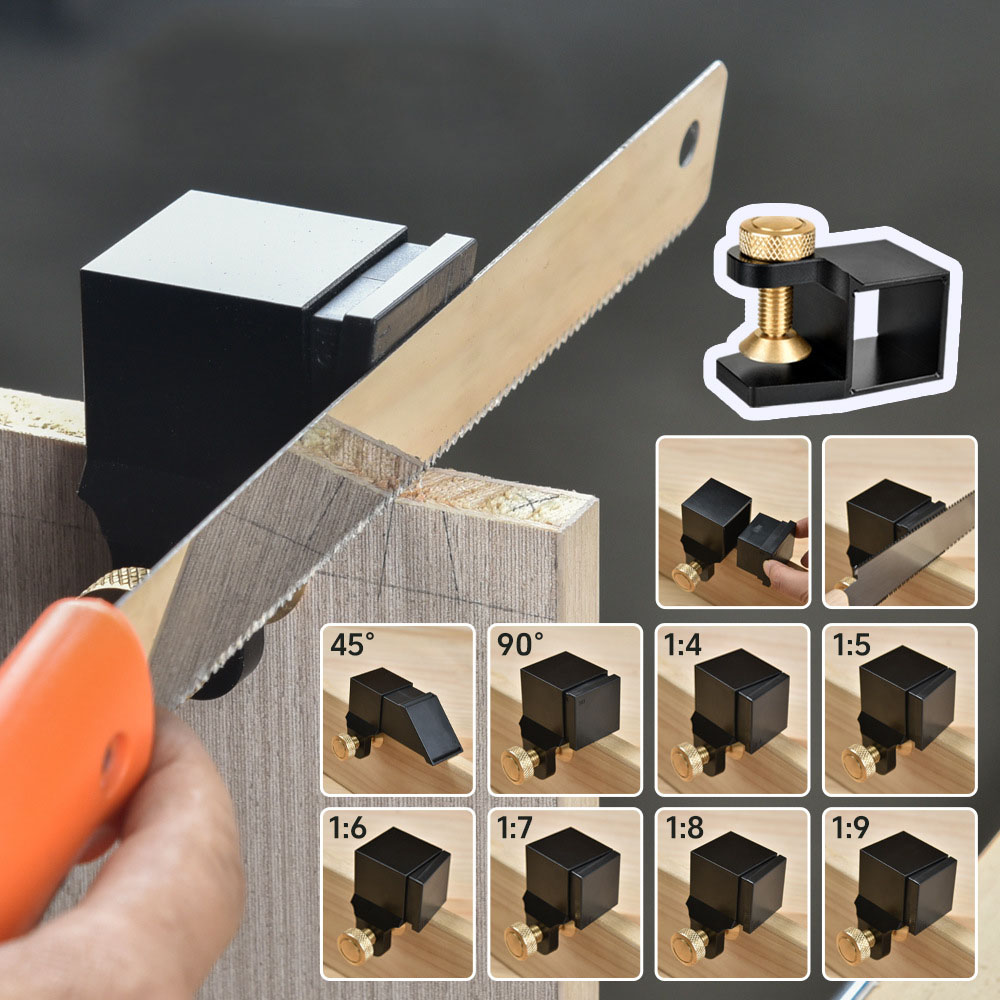 Dovetail Marking Guide - Zwaluwstaartpenmeter, handzaaggeleider, markeergereedschap voor houtbewerking, handmatige