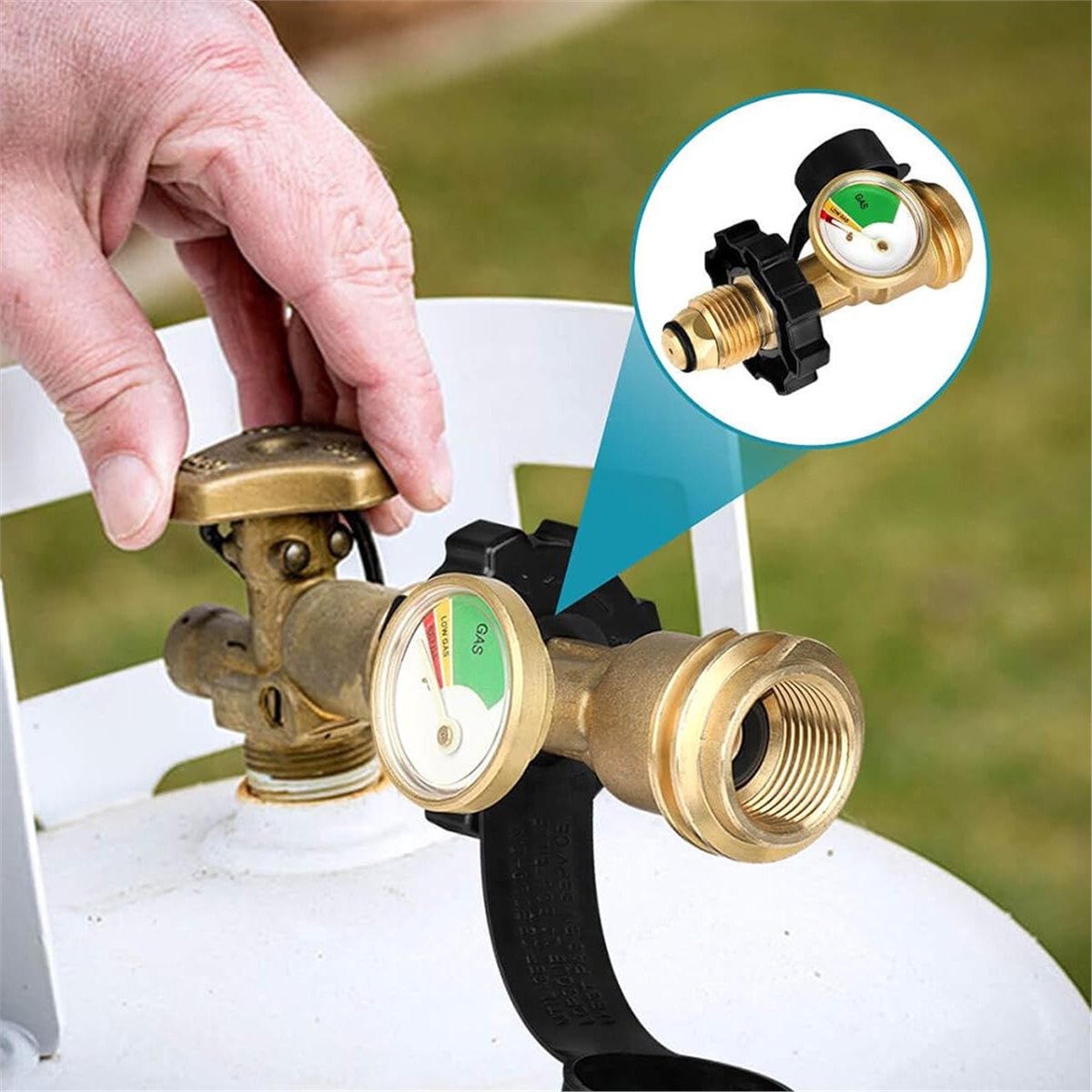 Tools Qcc - ABSF Propanes Level-indicatoren voor universele propaanspanners