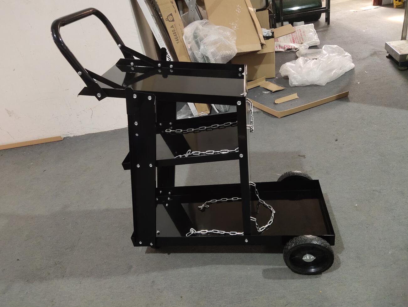 Workshop Tools Shelf - Argonbooglassen Elektrische lasmachine Gereedschapswagen Trolley Multifunctionele