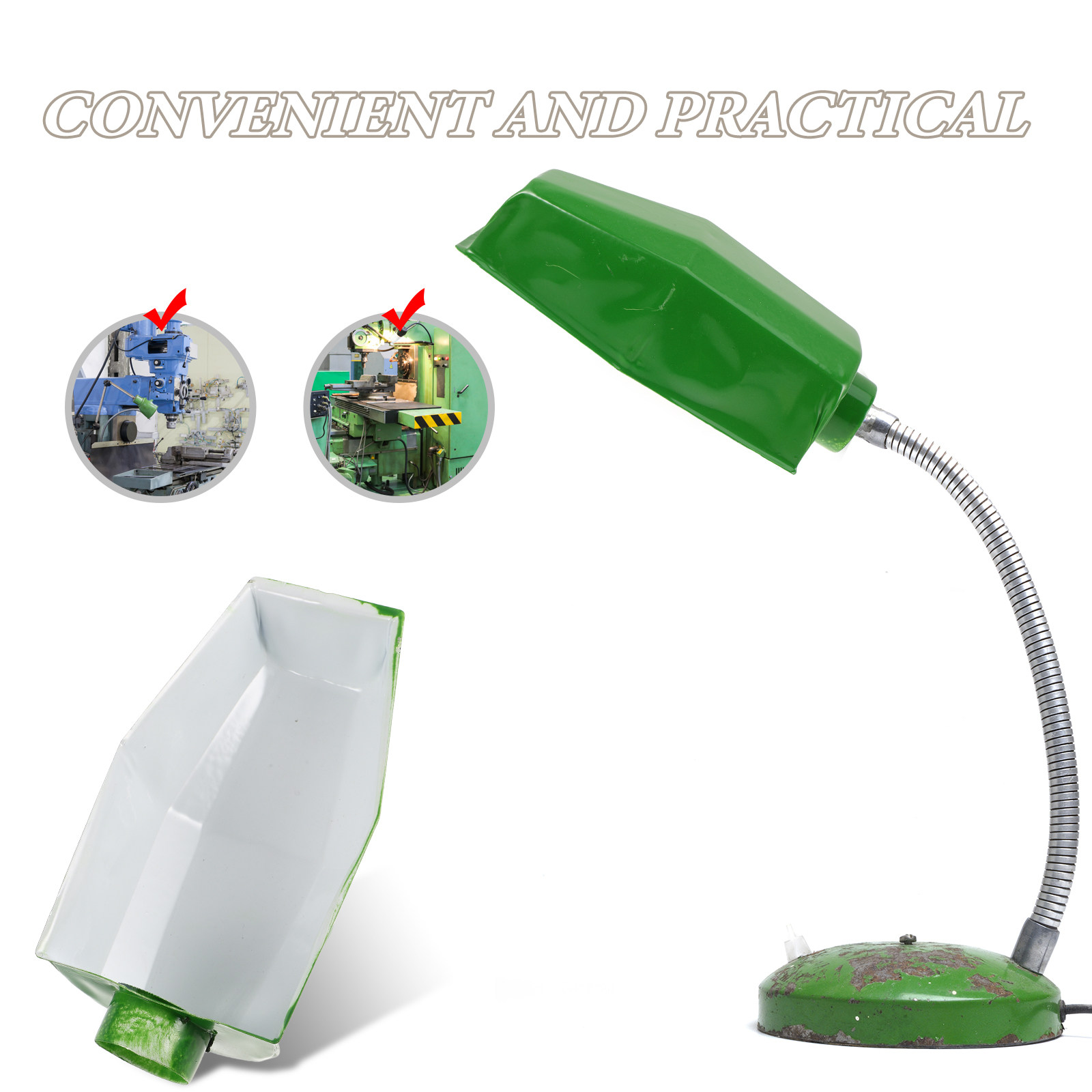 Groene lampenkap voor werktuig - Workshop Tools Machine recensie en prijs