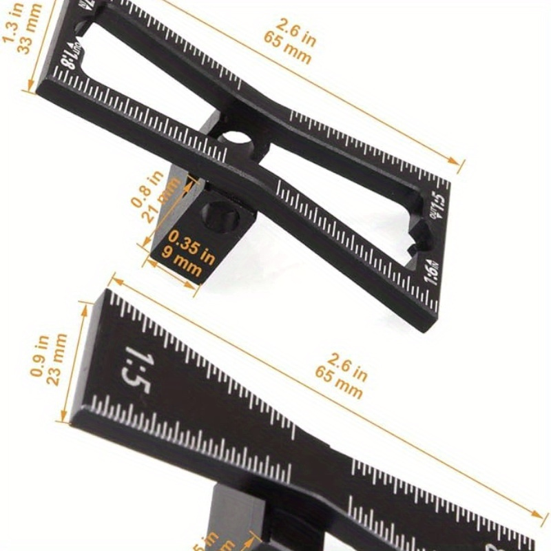 1pc Zwaluwstaart Marker Gids Z - Dovetail Marking Guide recensie en prijs