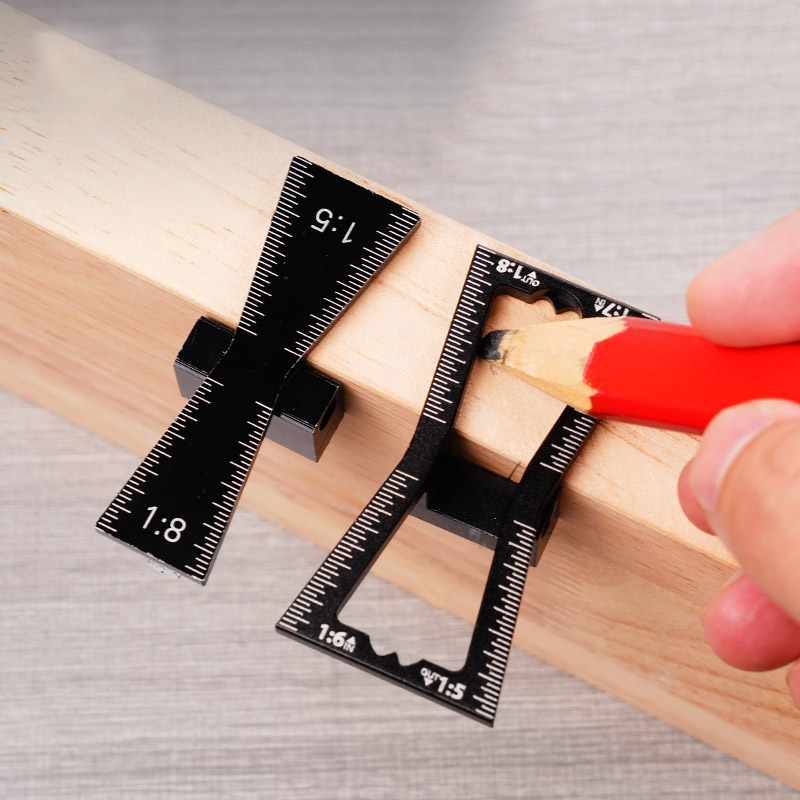 2 stuks zwaluwstaartmarkerings - Dovetail Marking Guide recensie en prijs