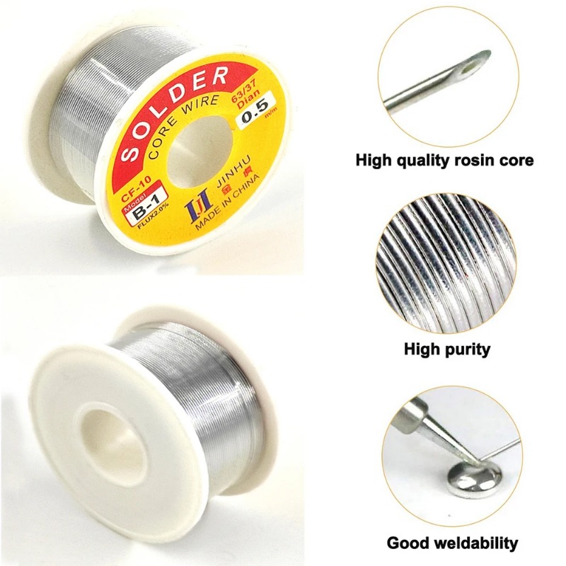 100g Tin Soldeerdraad Met Hars - Tools For Electronic Workshop recensie en prijs