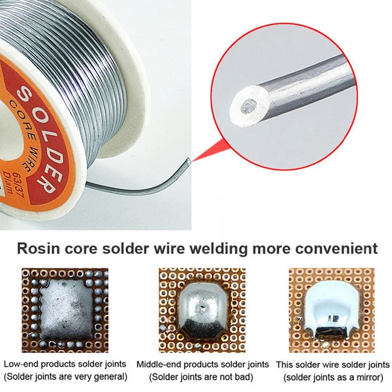 100g Tin Soldeerdraad Met Hars - Tools For Electronic Workshop recensie en prijs