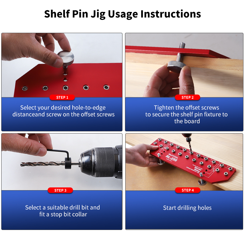 Plank Pin Jig Set Aluminium 11 - Workshop Tools Shelf recensie en prijs