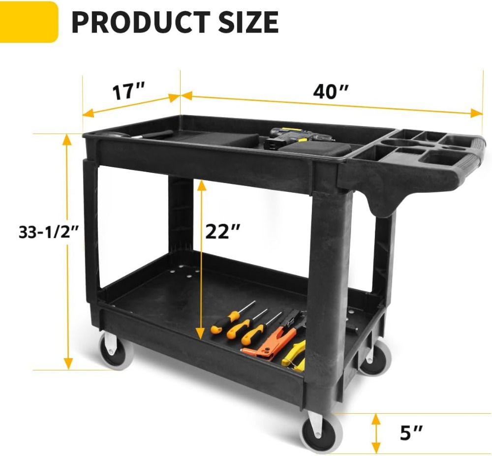 Zware-duty 2-plankige servicew - Workshop Tools Shelf recensie en prijs
