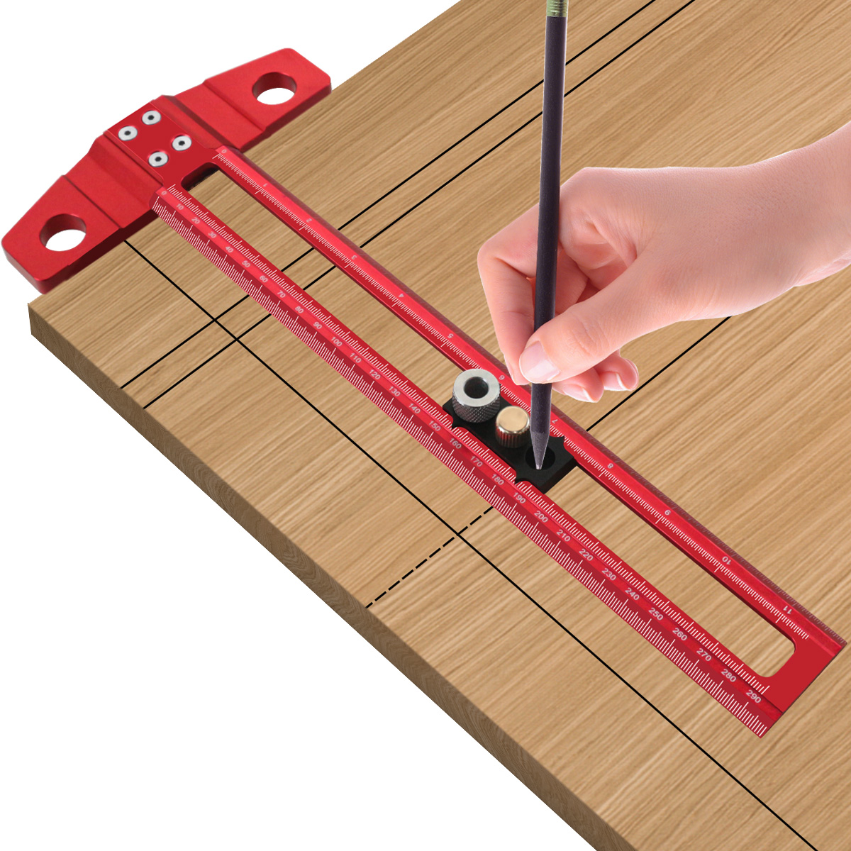 2-in-1 Houtbewerking Boorposit - Dovetail Marking Guide recensie en prijs