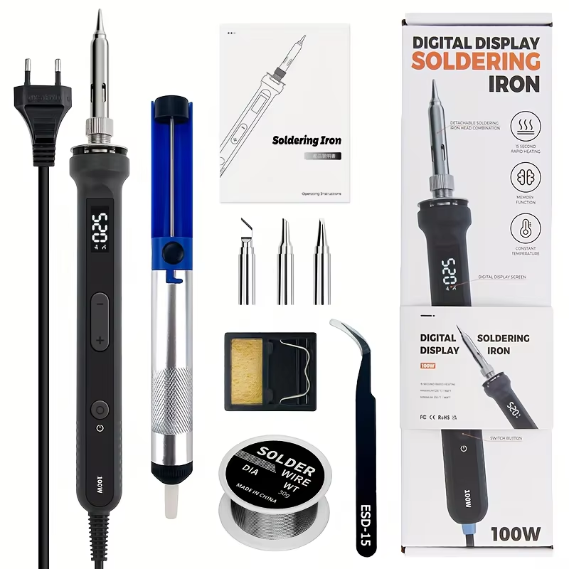 100W digitale soldeerboutset,  - Tools For Electronic Workshop recensie en prijs