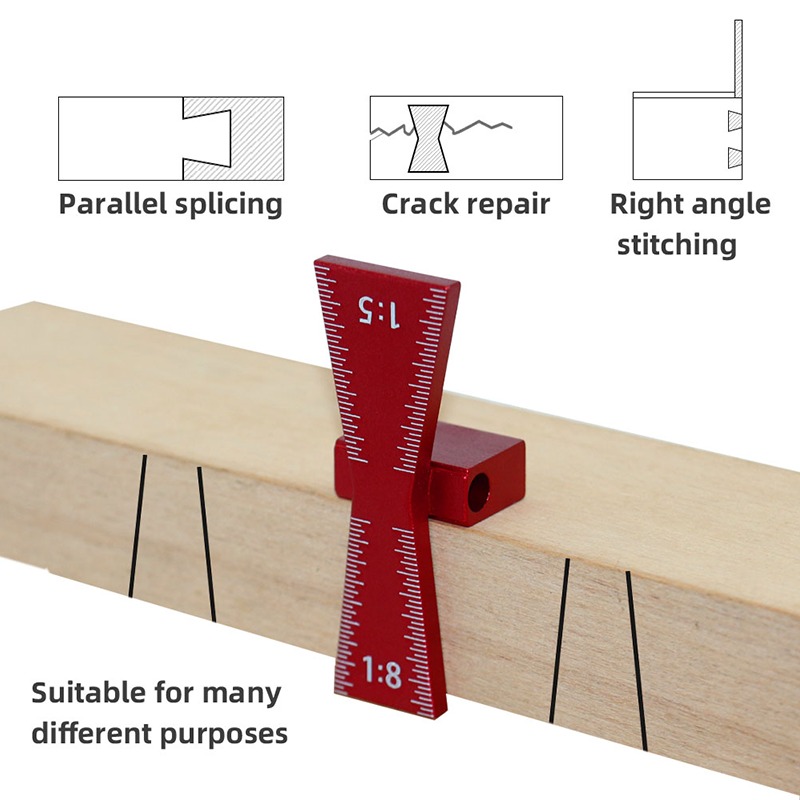 Wielmarkeringsmeter Zwaluwstaa - Dovetail Marking Guide recensie en prijs
