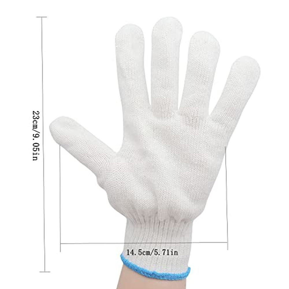 12-paar handschoenen set nylon - Workshop Tools Safety recensie en prijs