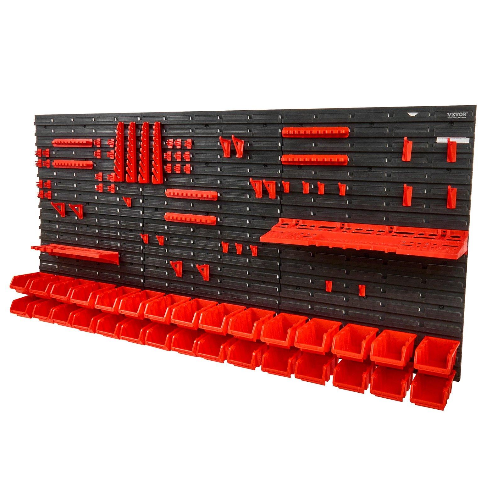 Wandmontage 30-vakken hardware - Workshop Tools Shelf recensie en prijs