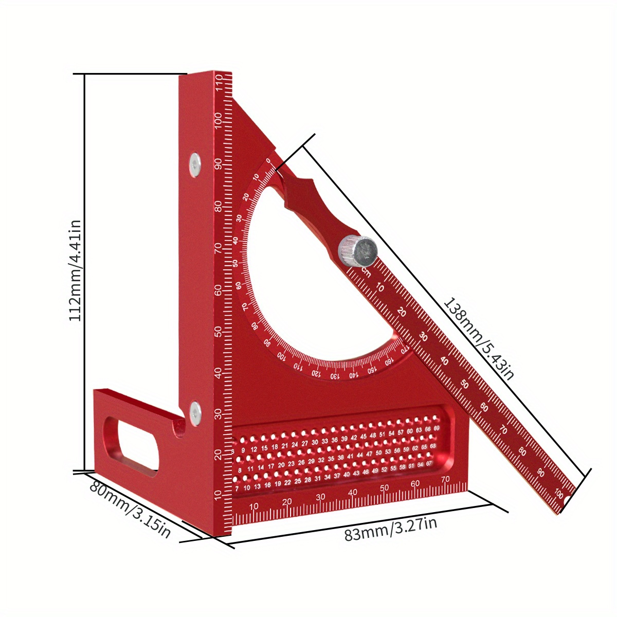 3D verstelbare timmerwerk vier - Dovetail Marking Guide recensie en prijs
