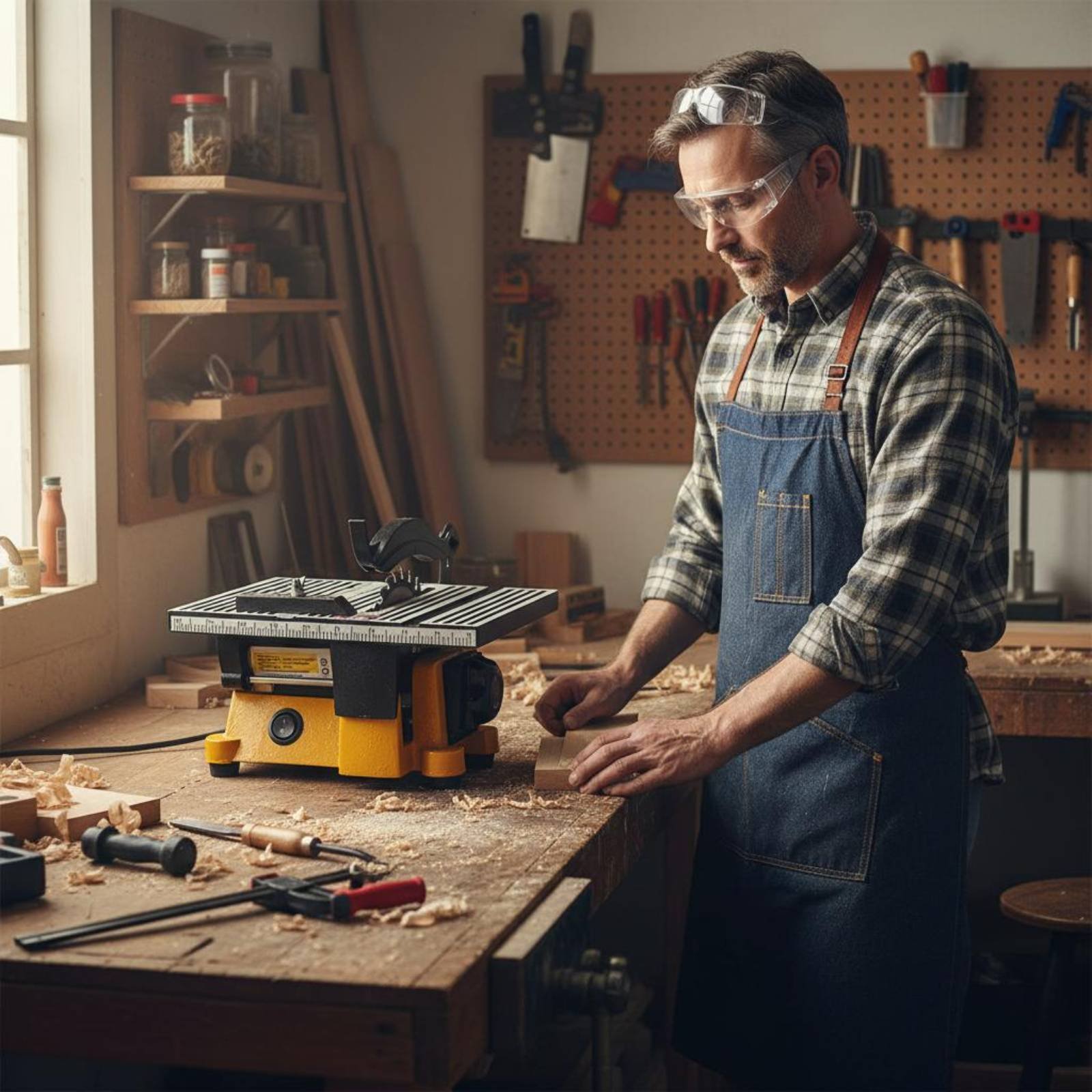 Mini-tafelzaag Draagbare minia - Mini Workshop Tools recensie en prijs