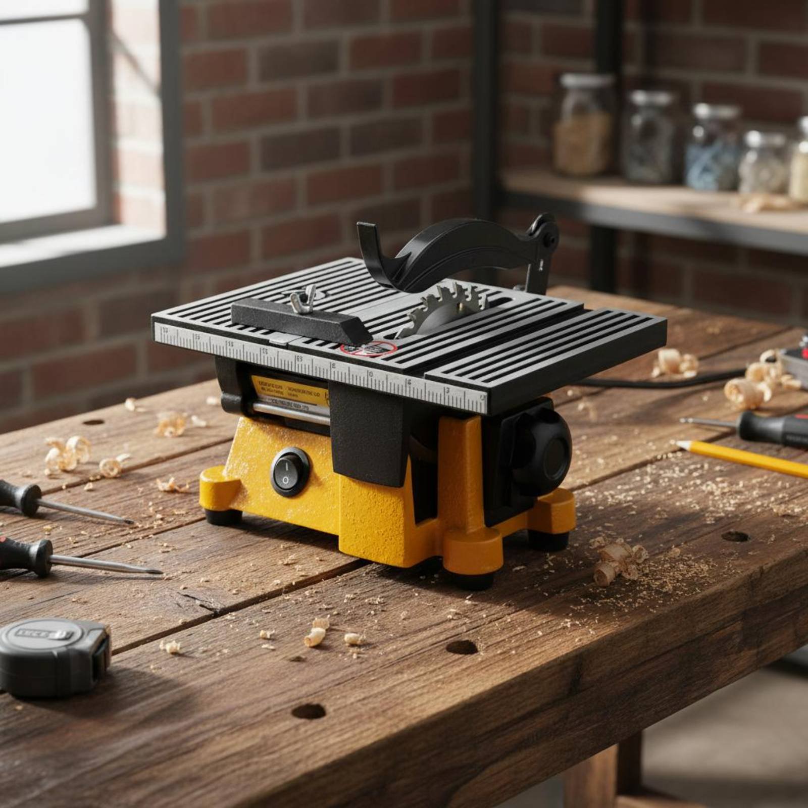 Mini-tafelzaag Draagbare minia - Mini Workshop Tools recensie en prijs