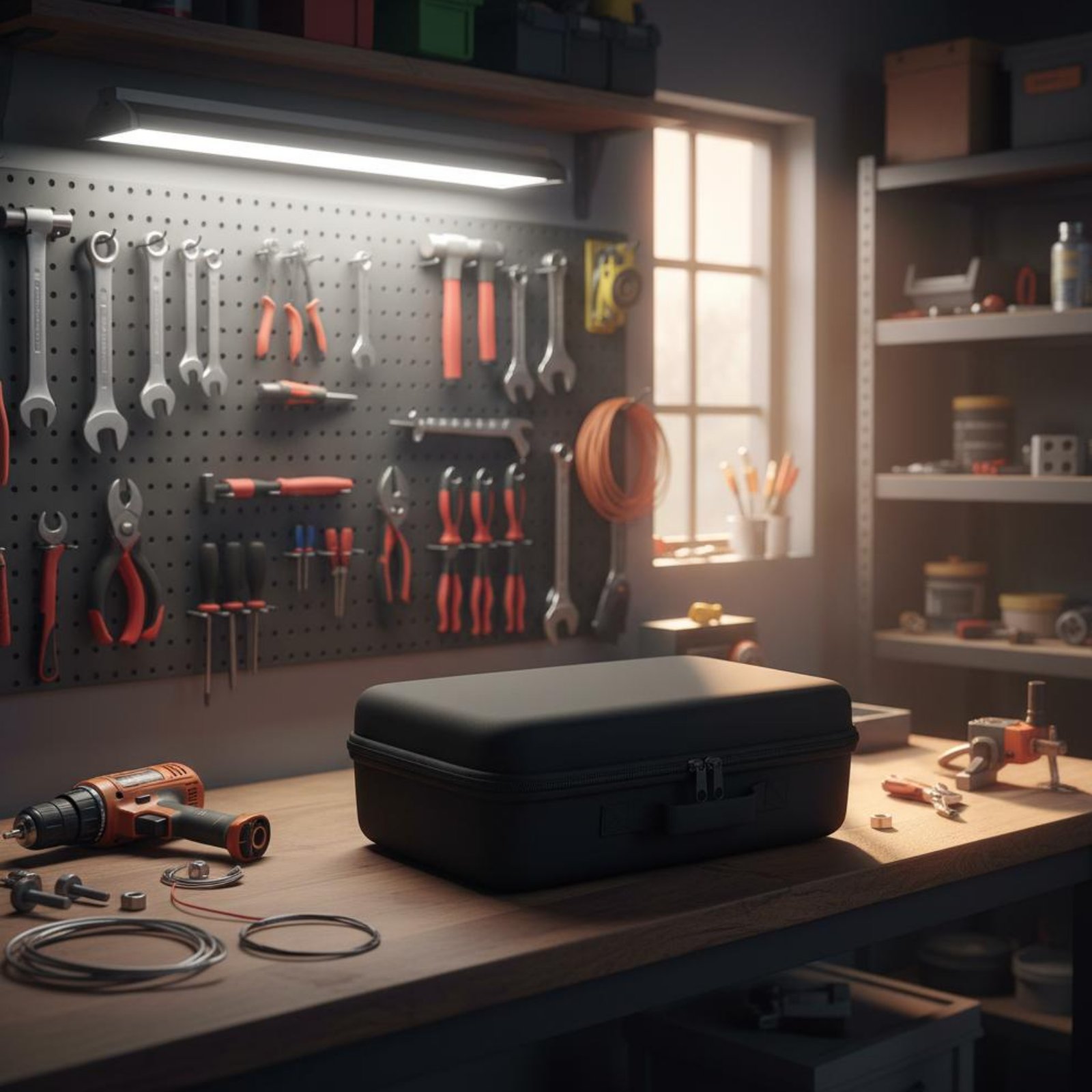 Draagtas voor elektrische boor - Tools In Electrical Workshop recensie en prijs
