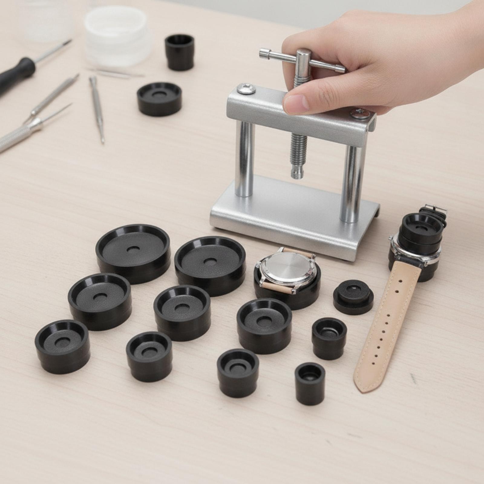 Horlogekastpers, bureauhorloge - Tools Workshops recensie en prijs