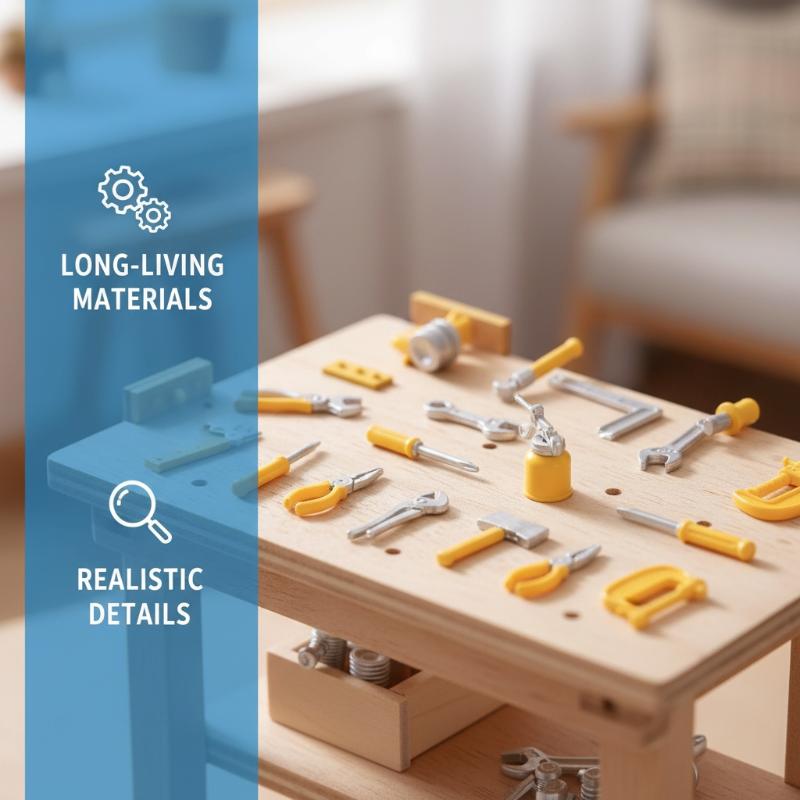 Poppenhuiswerkplaats Mini Gere - Mini Workshop Tools recensie en prijs